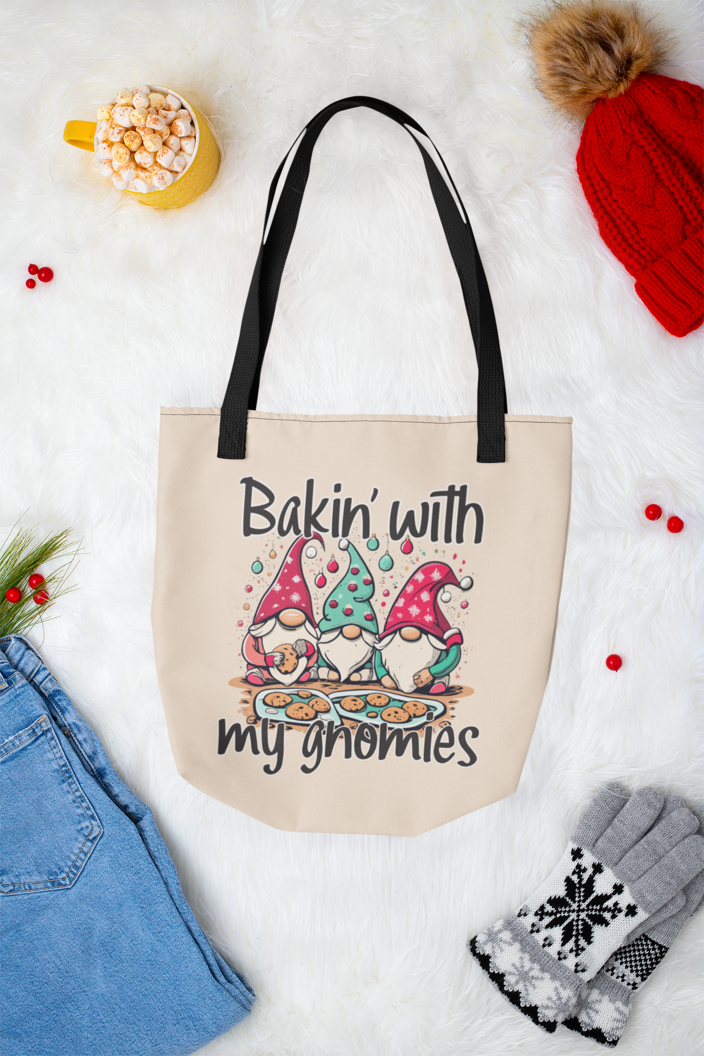 Bakin' With My Gnomies Digital Design